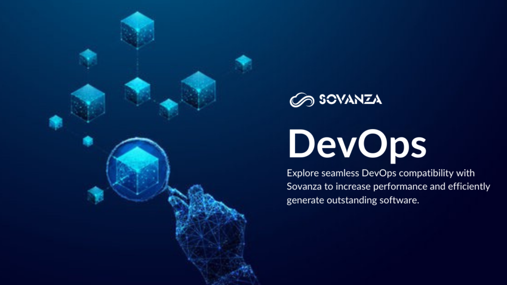 Visualization of DevOps culture, highlighting collaboration between development and operations teams for quicker and more reliable software updates.