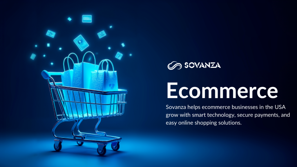 "Ecommerce solutions powered by AI for seamless online shopping – Sovanza"