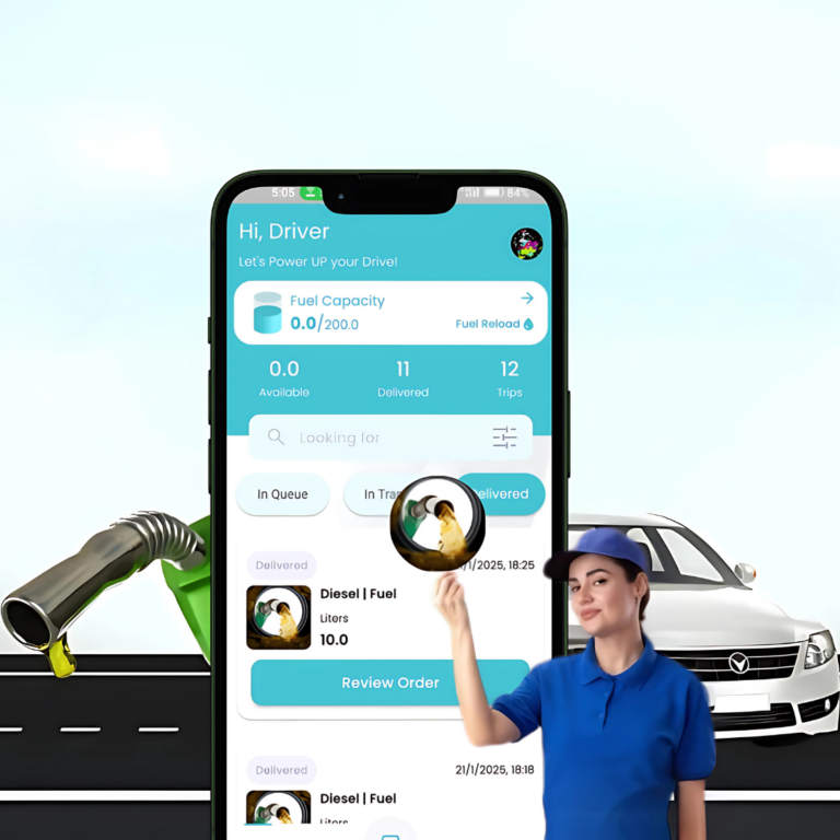 Driver Pro – Fuel Delivery & Logistics App for PetroQwiq Platform