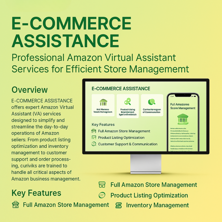 E-COMMERCE ASSISTANCE