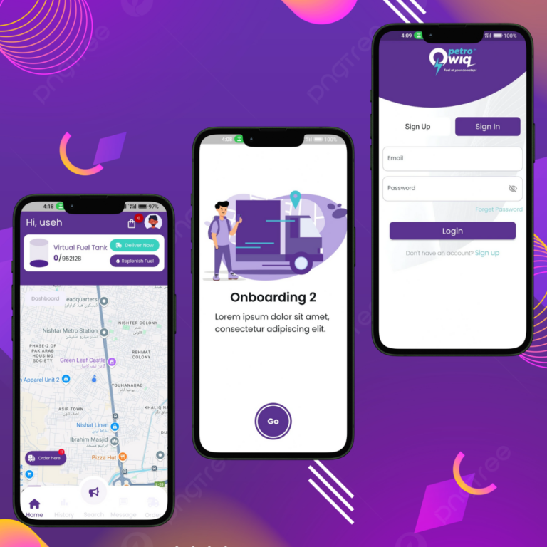 PetroQwiq – SaaS-Based Fuel Management & Delivery App (User Side)
