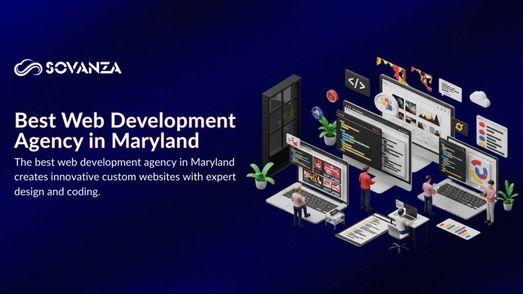 “Best Web Development Agency in Maryland creating custom modern websites.”