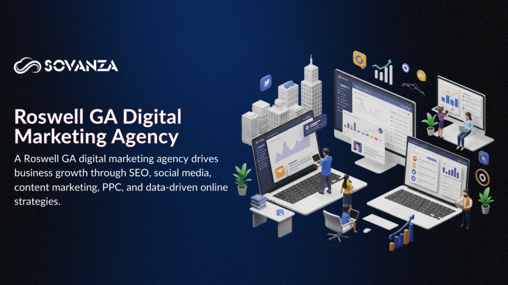 Digital marketing agency in Roswell, GA helping businesses grow with online strategies.