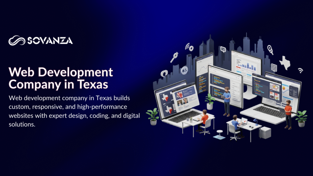 Web development company in Texas building custom, responsive websites.